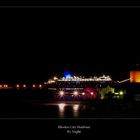 Mandraki Harbor By Night