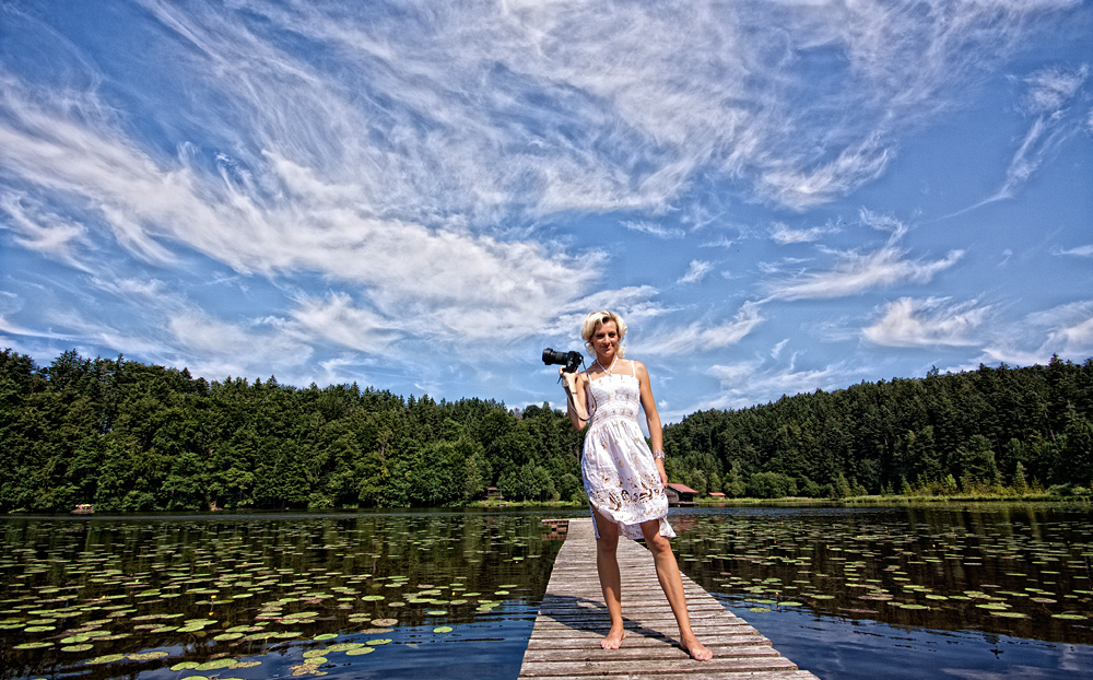 Mandy im HDR-Paradies