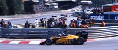 Manfred Winkelhock im ATS-BMW Turbo in Spa /Francorchamps BELGIEN.