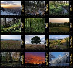 Manfred´s Fotokalender 2009 - 12 Monate