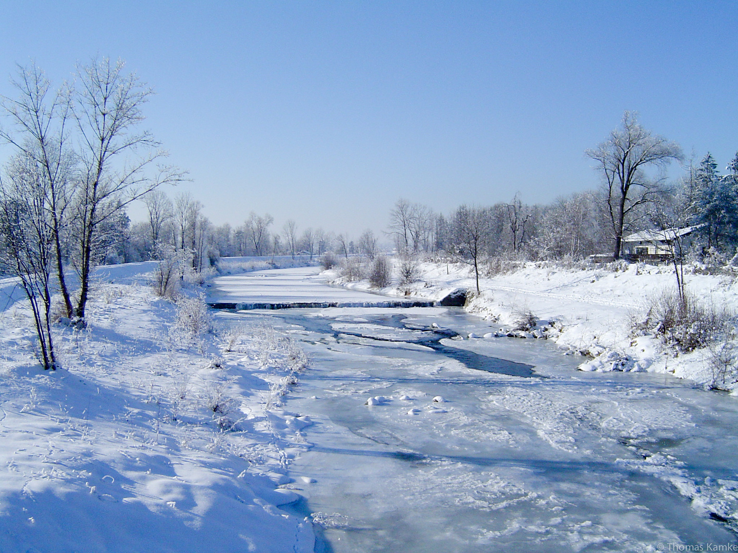 Mangfall im Winter