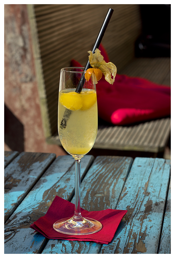 Mango Prosecco Foto &amp; Bild | stillleben, food-fotografie, getränke ...