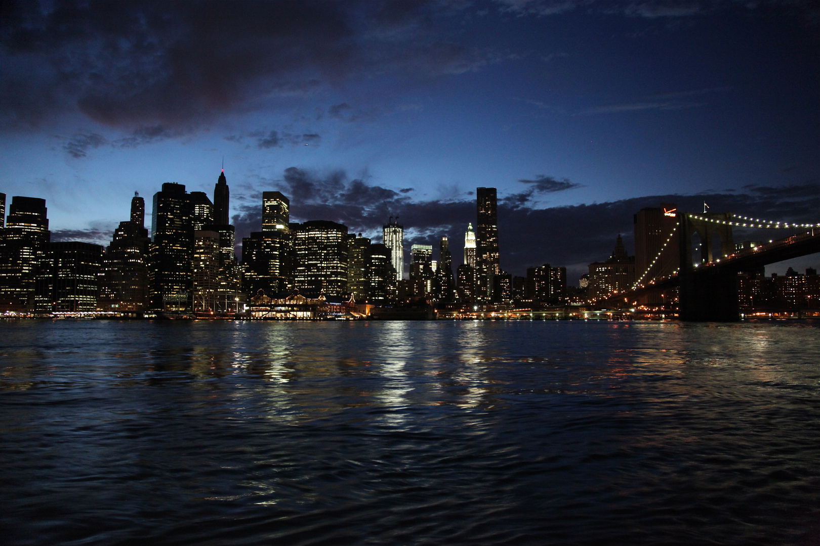 Manhattan at night III