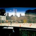 Manhattan aus dem Taxi