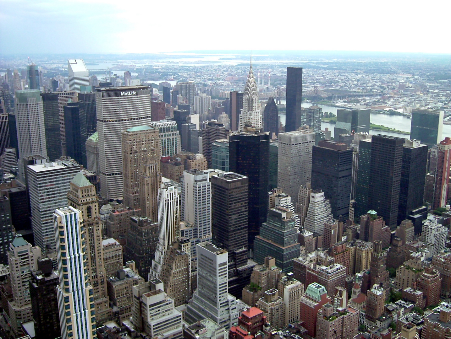 Manhattan aus Sicht Empire State Building