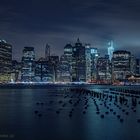 Manhattan bei Nacht