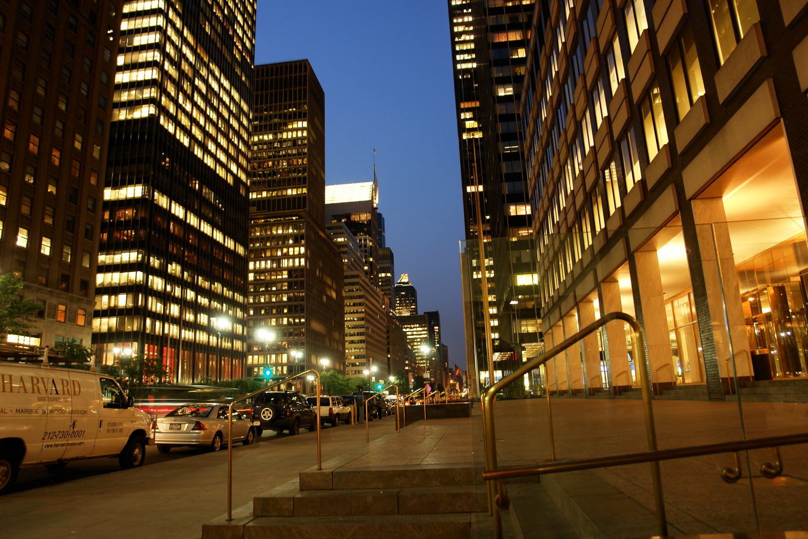 Manhattan bei Nacht