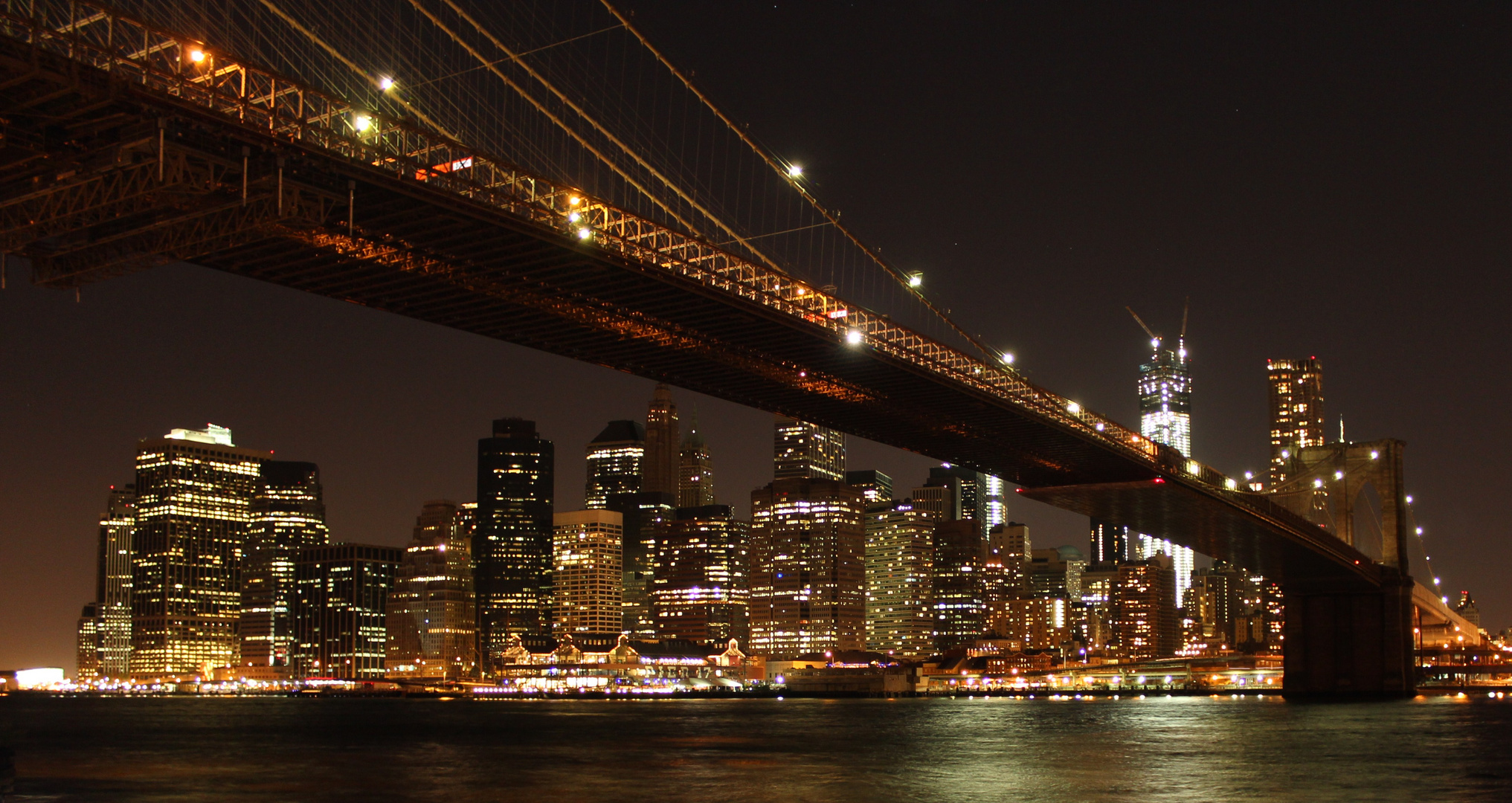 Manhattan bei Nacht