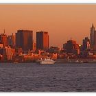 Manhattan bei Sonnenuntergang