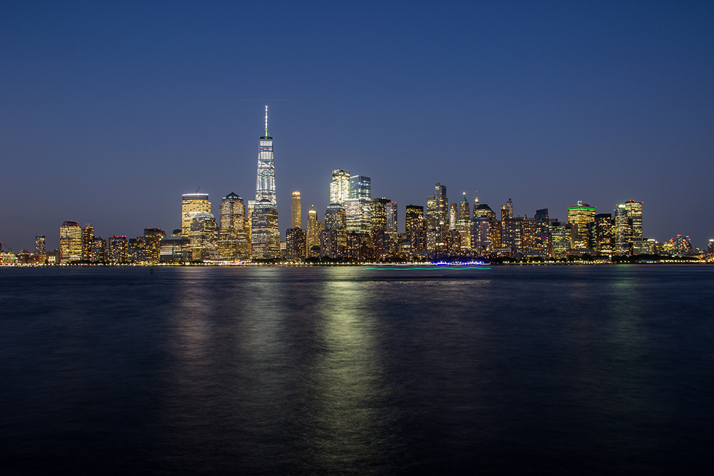 Manhattan-Blaue Stunde