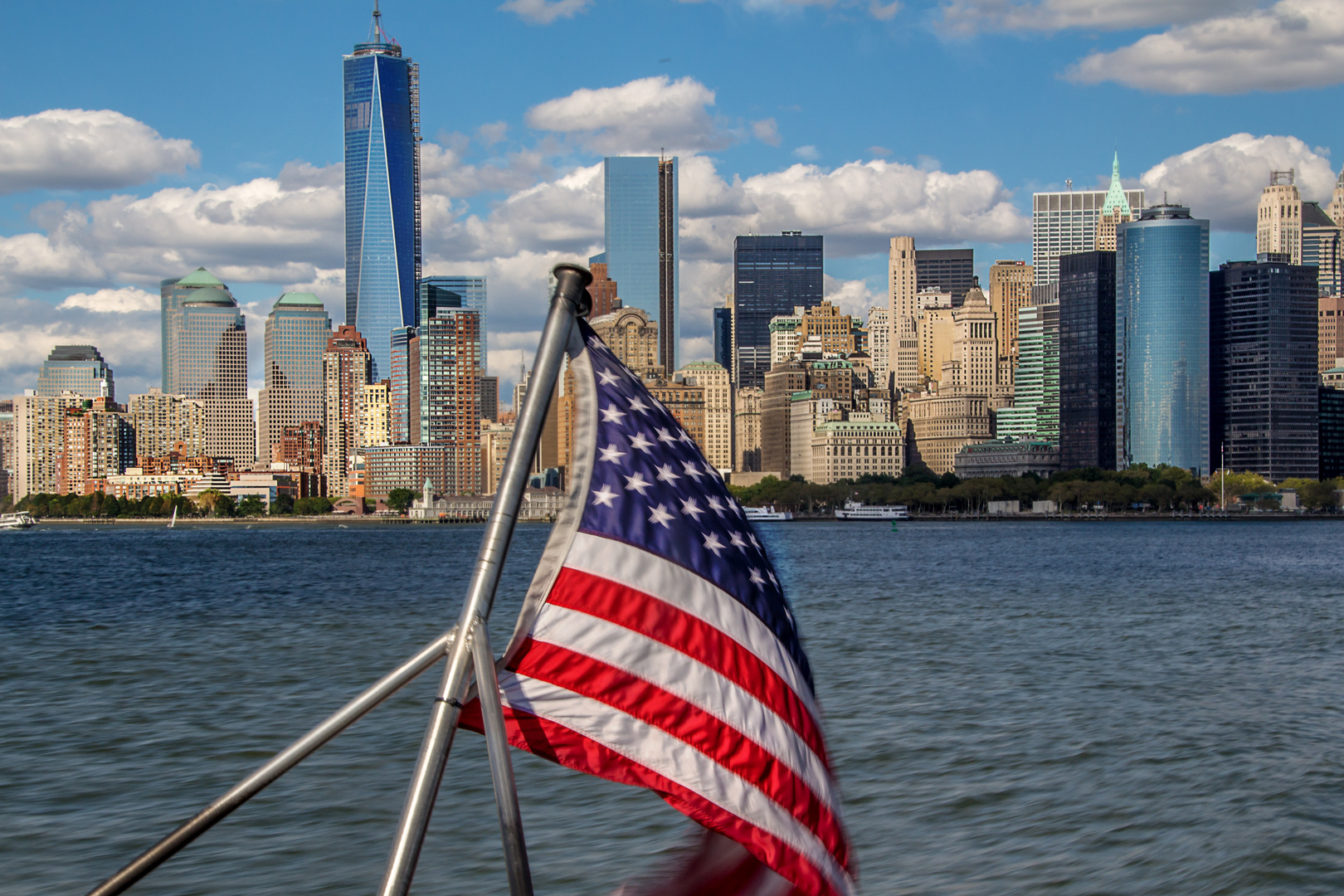 Manhattan -  Blick vom Hudson River