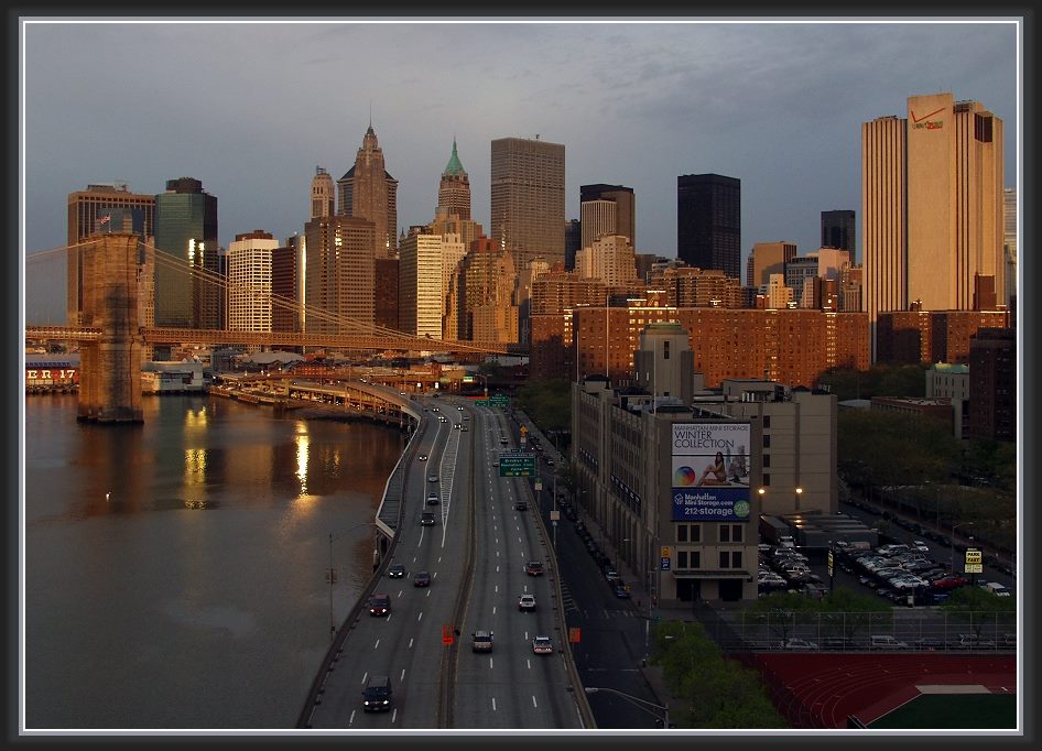 Manhattan Bridge..... 1.Tag - 5.23 am