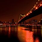 Manhattan Bridge @ night