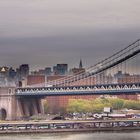 Manhattan Bridge Skyline