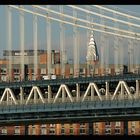 Manhattan Bridge und Chrysler Building