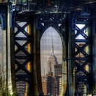 Manhattan-Bridge und Empire State