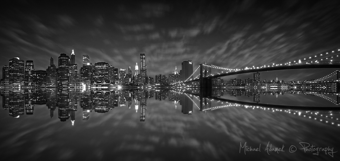 Manhattan by night