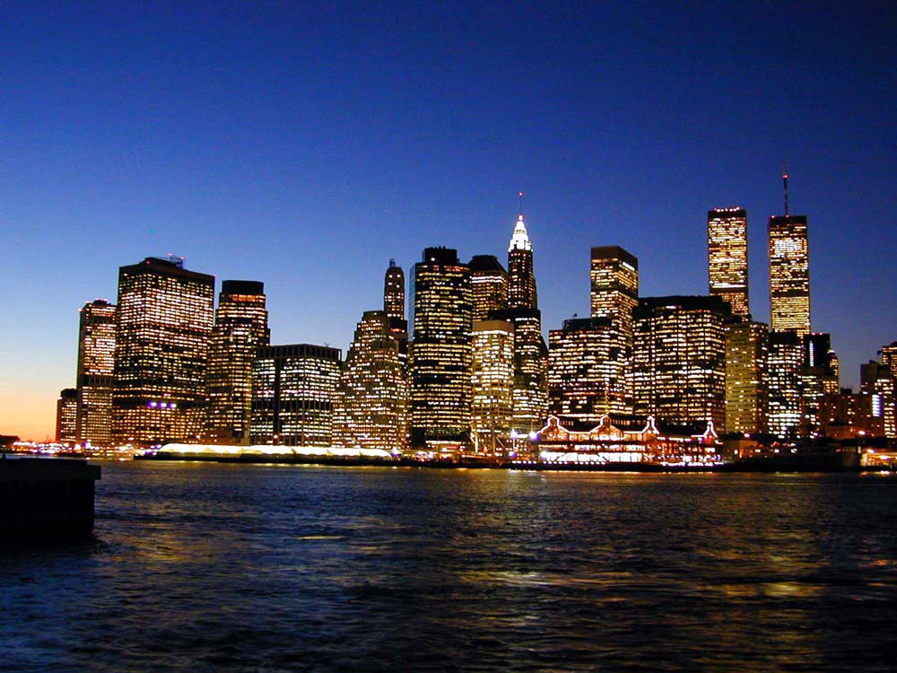 manhattan by night