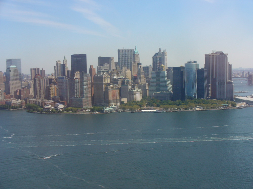 Manhattan - Die Skyline aus dem Hubschrauber