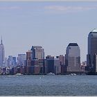Manhattan from Liberty Island