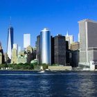 Manhattan from Staten Island Ferry