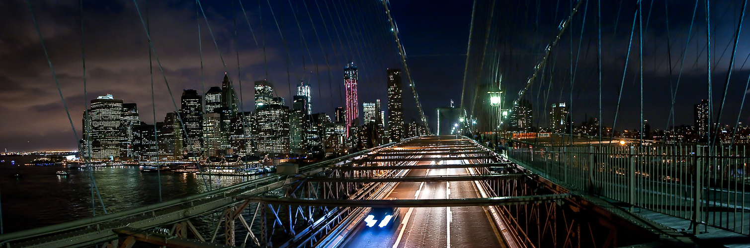 Manhattan from the Brooklyn Bridge