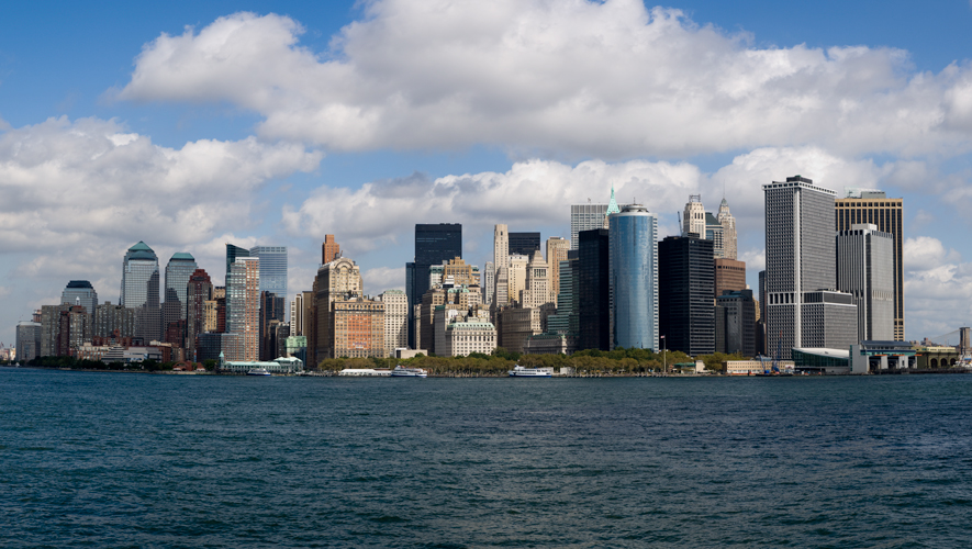 Manhattan from the Hudson River Side