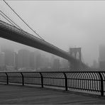 " Manhattan im Nebel "