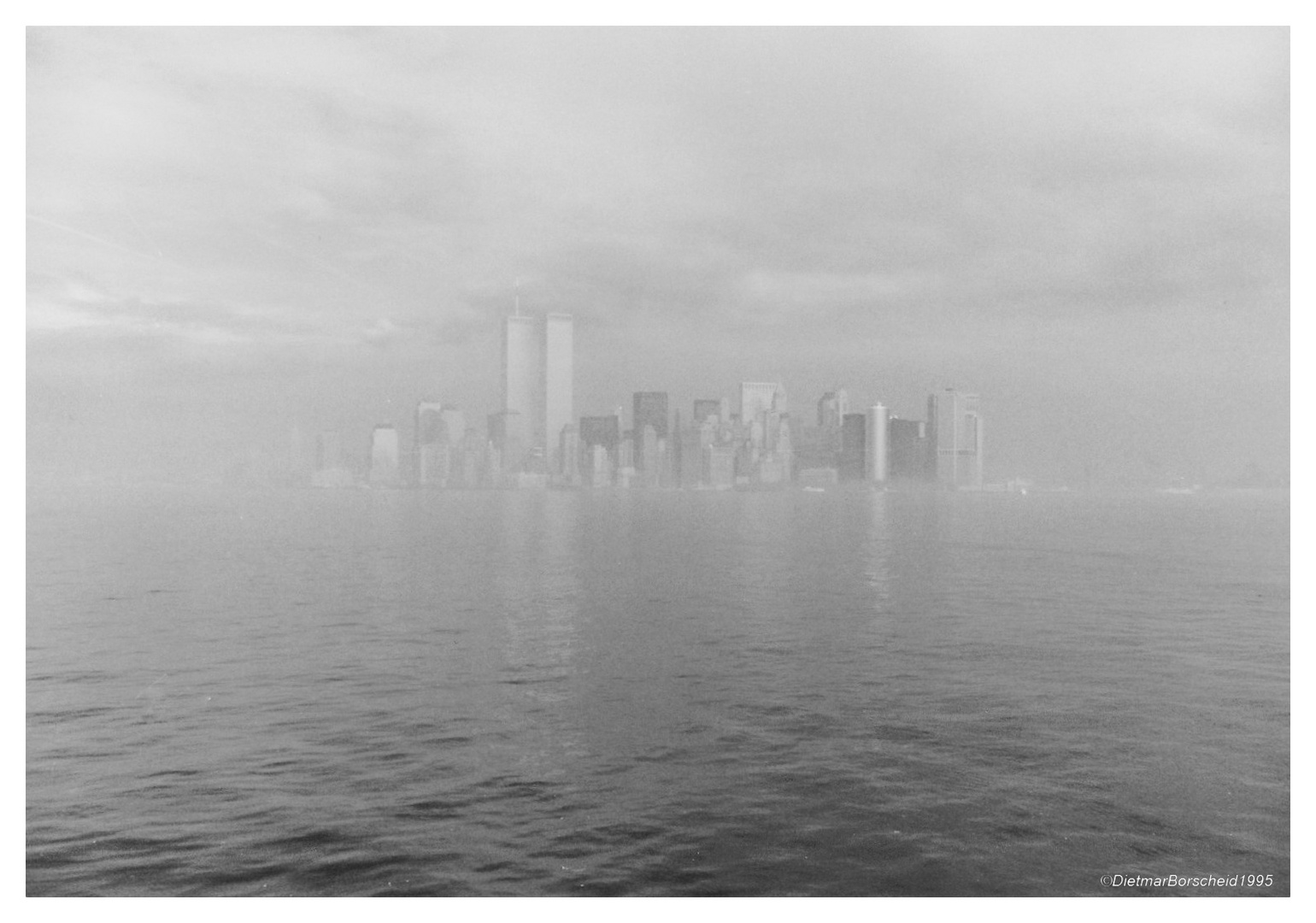 Manhattan im Winternebel