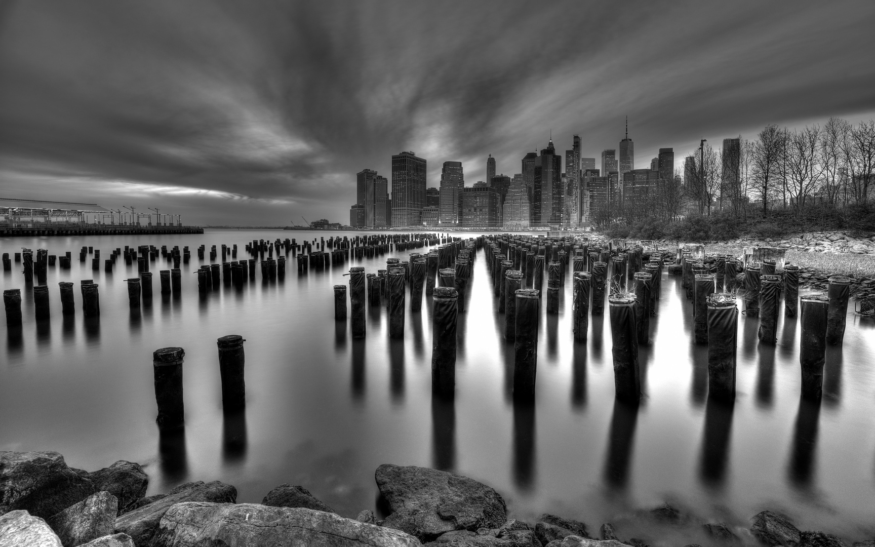 Manhattan in Black & White