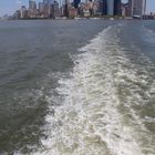 Manhattan Island from Staten Island Ferry