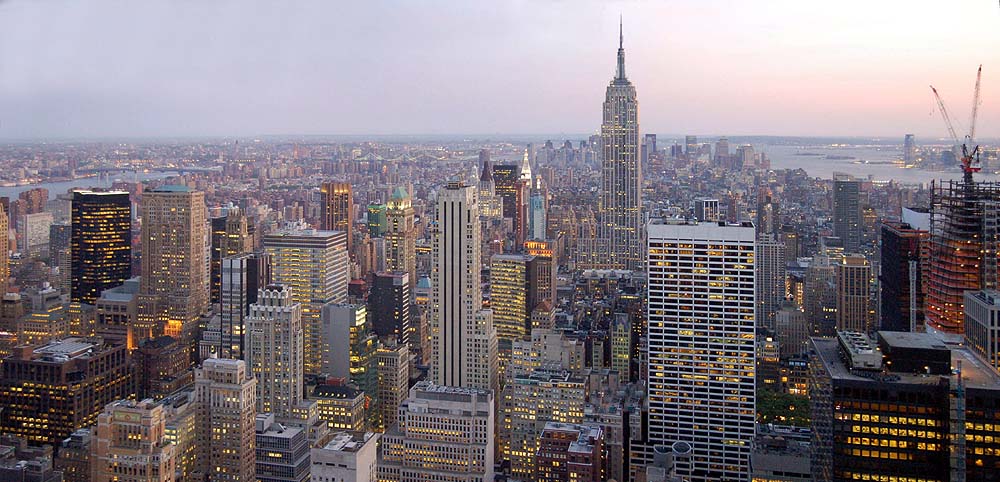 Manhattan mit Empire State Building