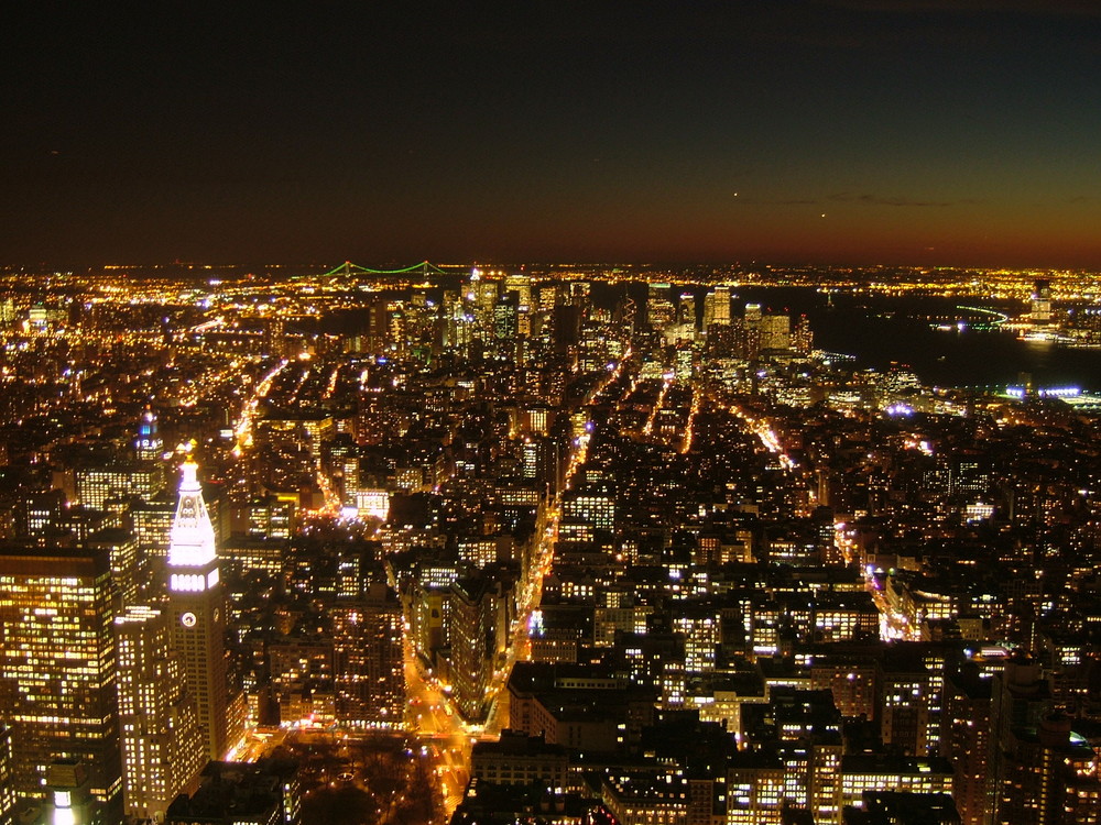 Manhattan @ night