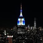 Manhattan @ Night / Downtown view from "The Rock"