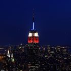 Manhattan Night Skyline