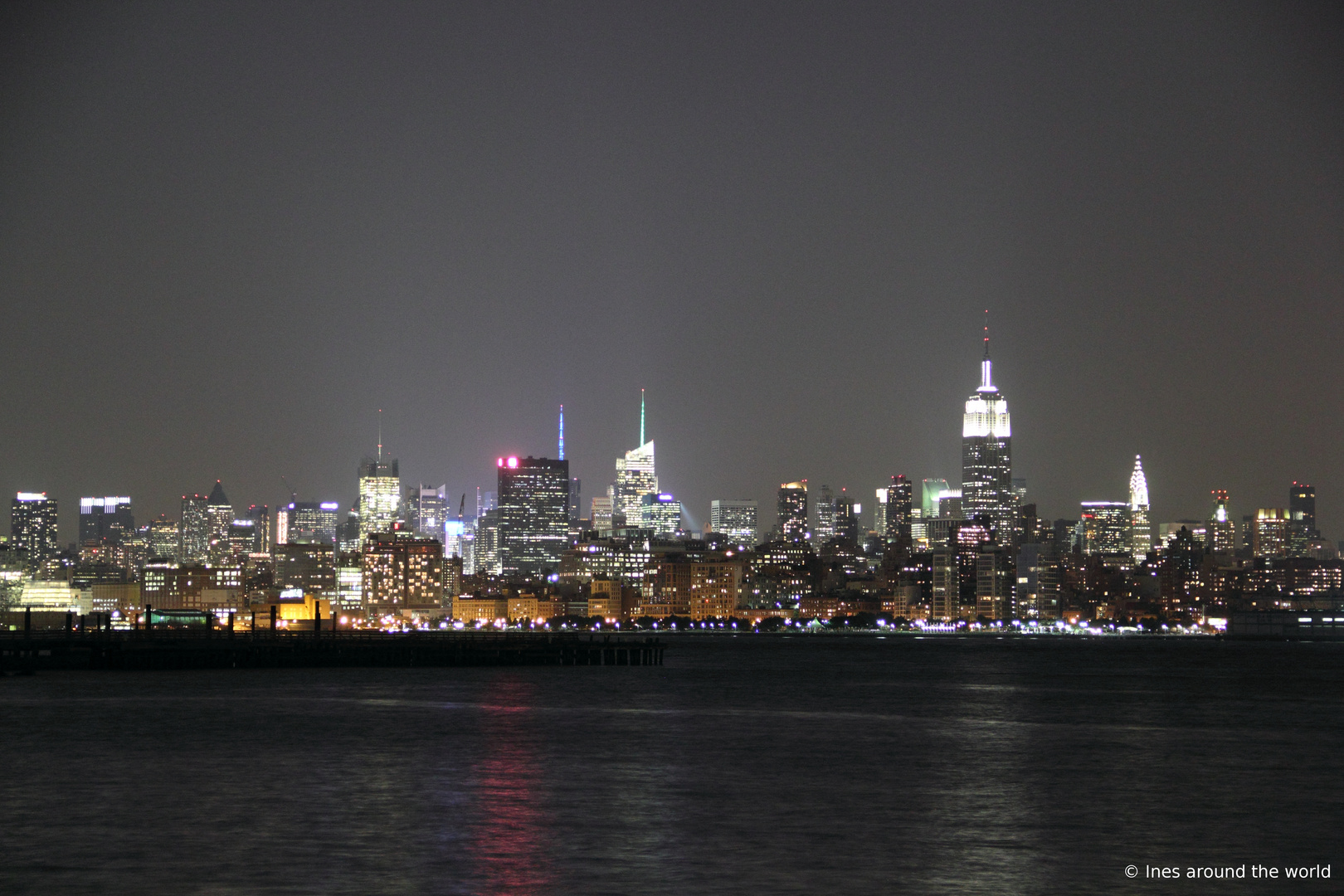 Manhattan Nightview from Newport