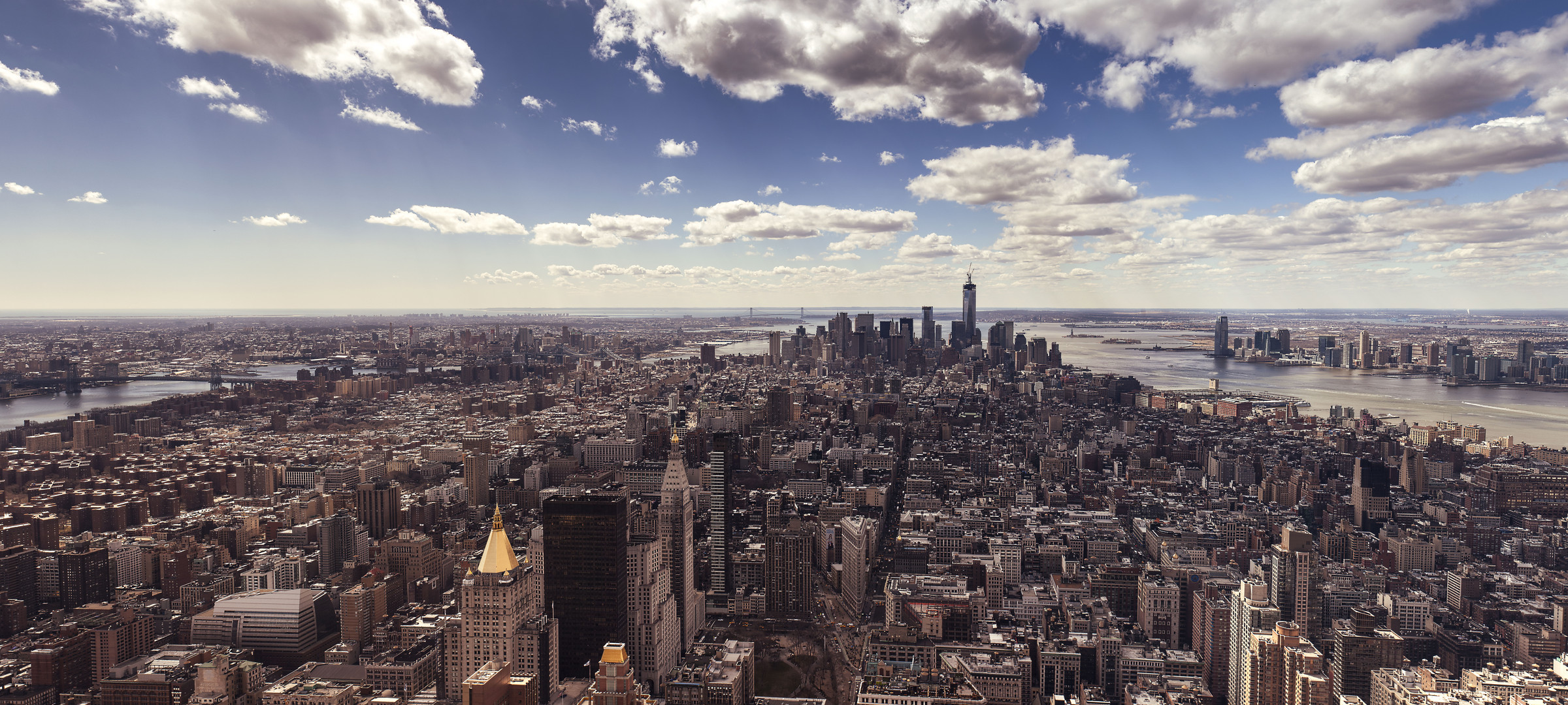 Manhattan Pnorama - View from Empire State Building