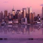 Manhattan Skyline at dusk