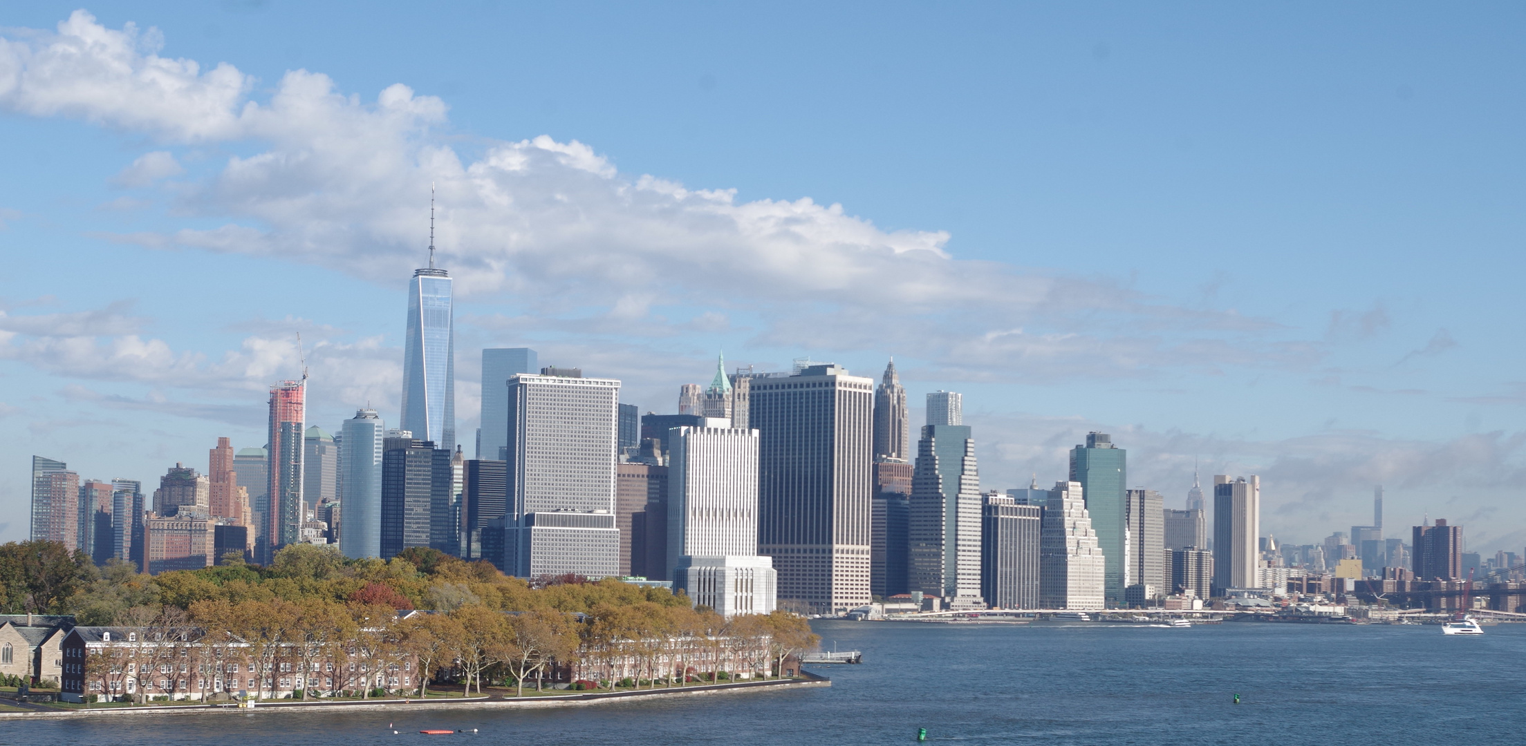 Manhattan Skyline from Hudson River