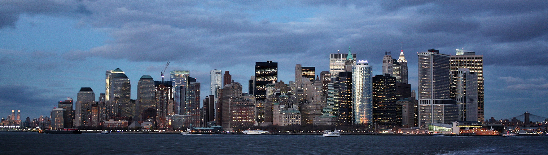 Manhattan Skyline / Staten Island Ferry View / 2010