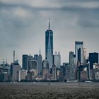 Manhattan Skyline von unten