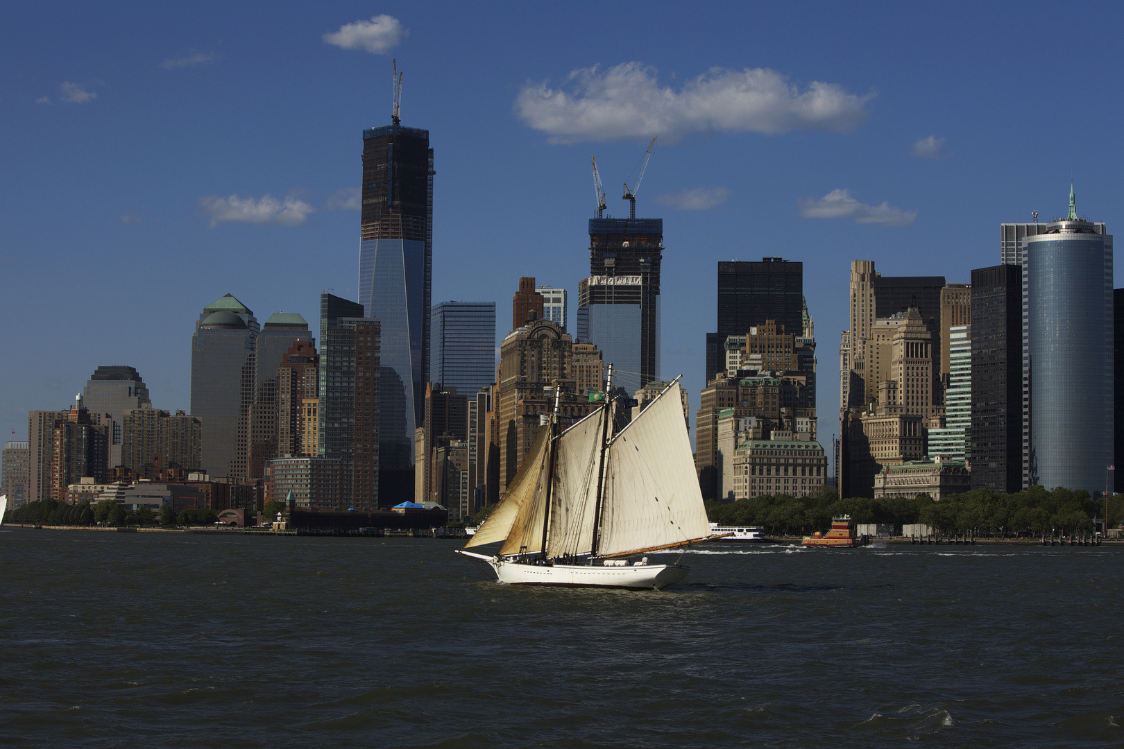 Manhattan Südspitze 2012 (bei einer Water Taxi Tour aufgenommen)