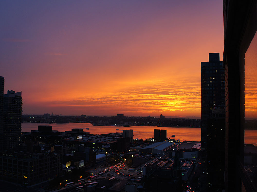 manhattan sunset