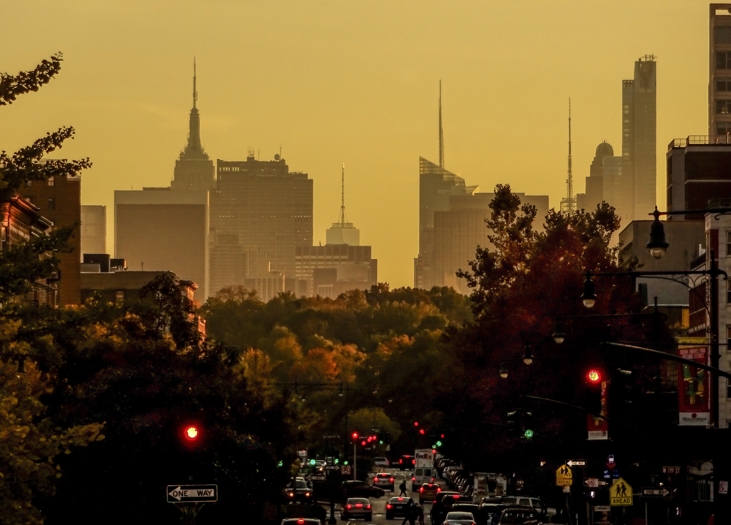 Manhattan Sunset on 5th Avenue 