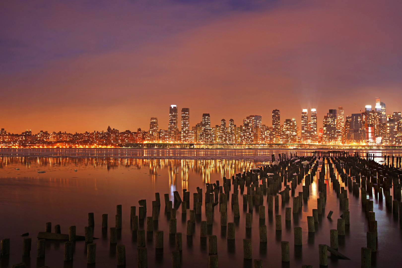 Manhattan view from New Jersey