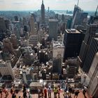 Manhattan vom Rockefeller Center aus gesehen