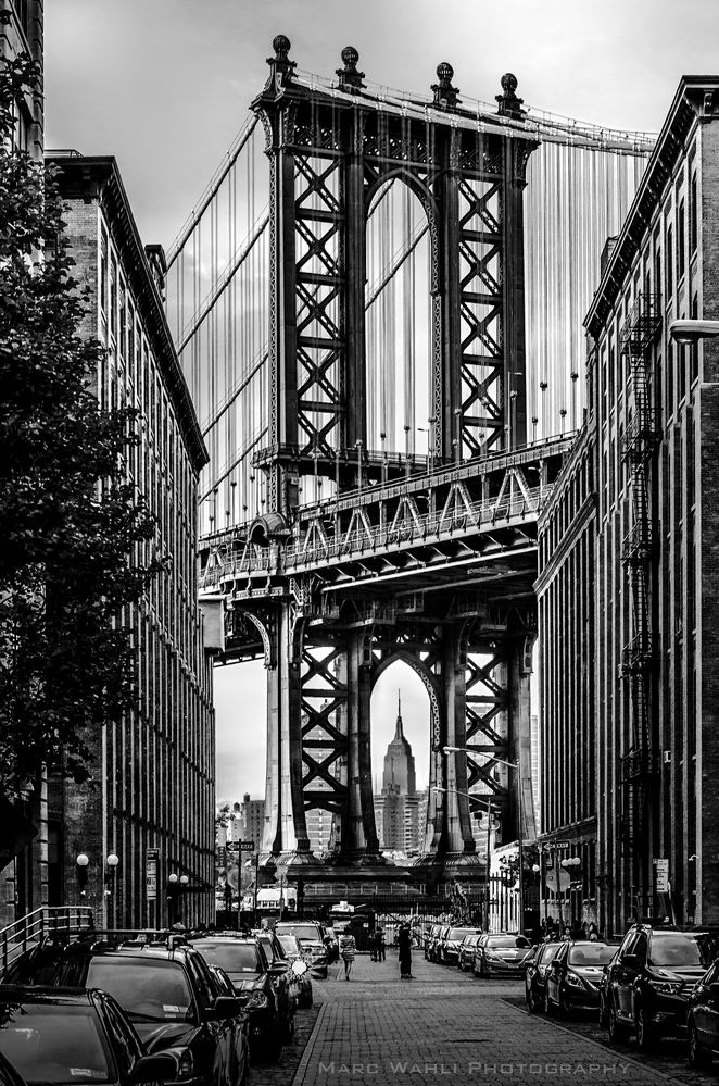 Manhattanbridge & Empire State Building