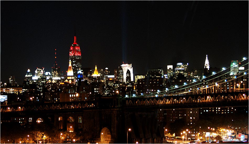 Manhatten bei Nacht