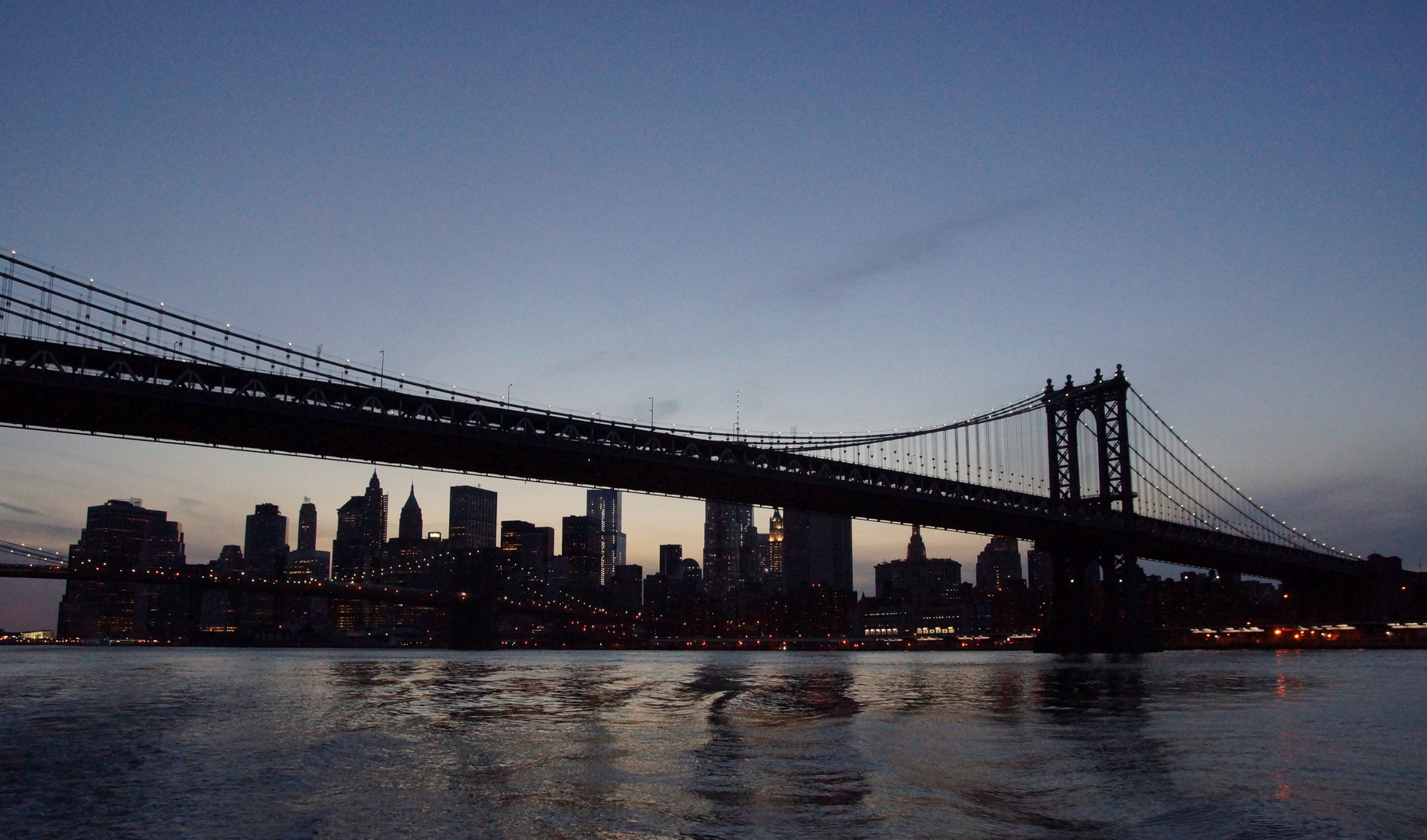 Manhatten bei Nacht