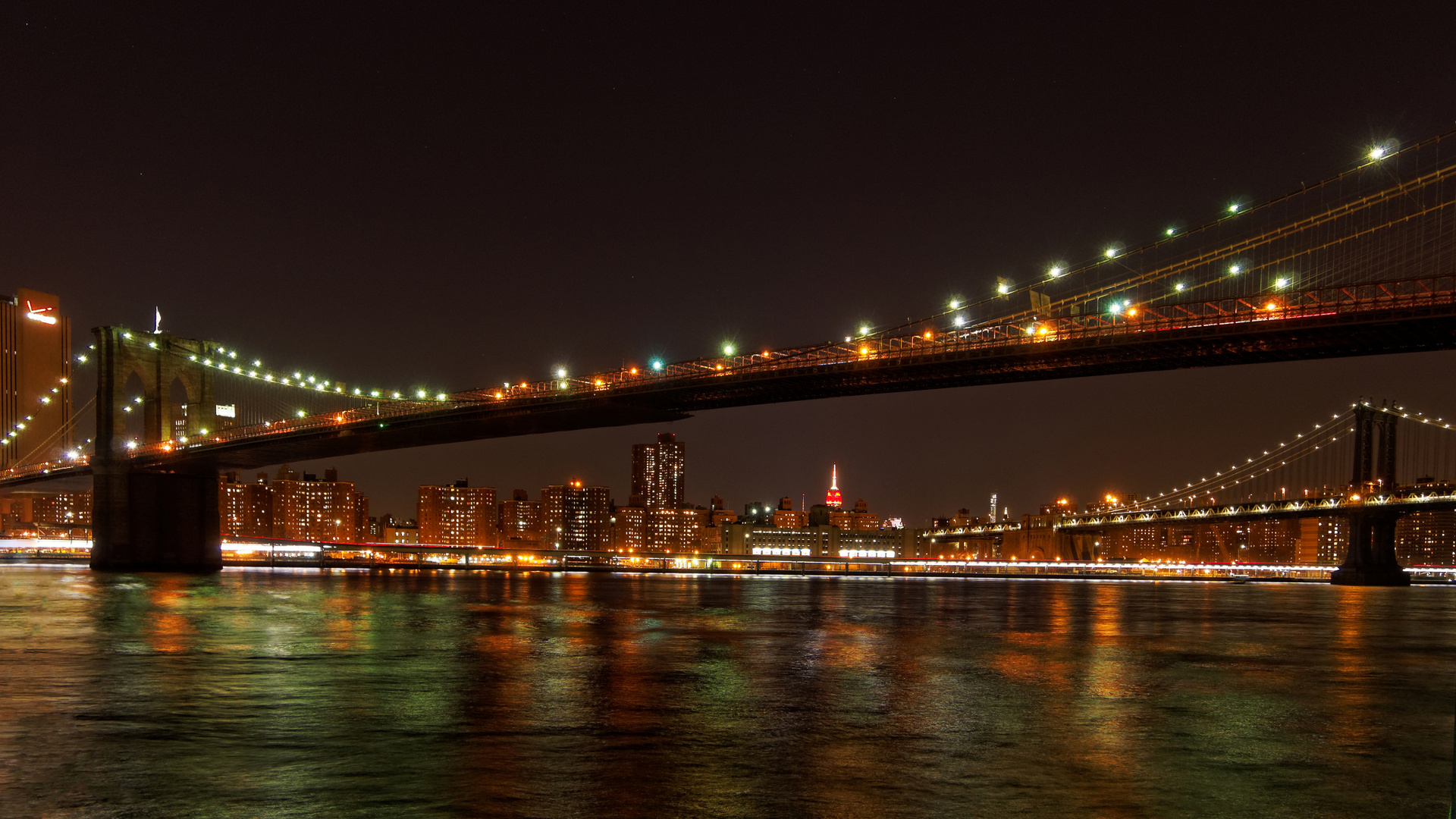 Manhatten- & Brooklyn-Bridge